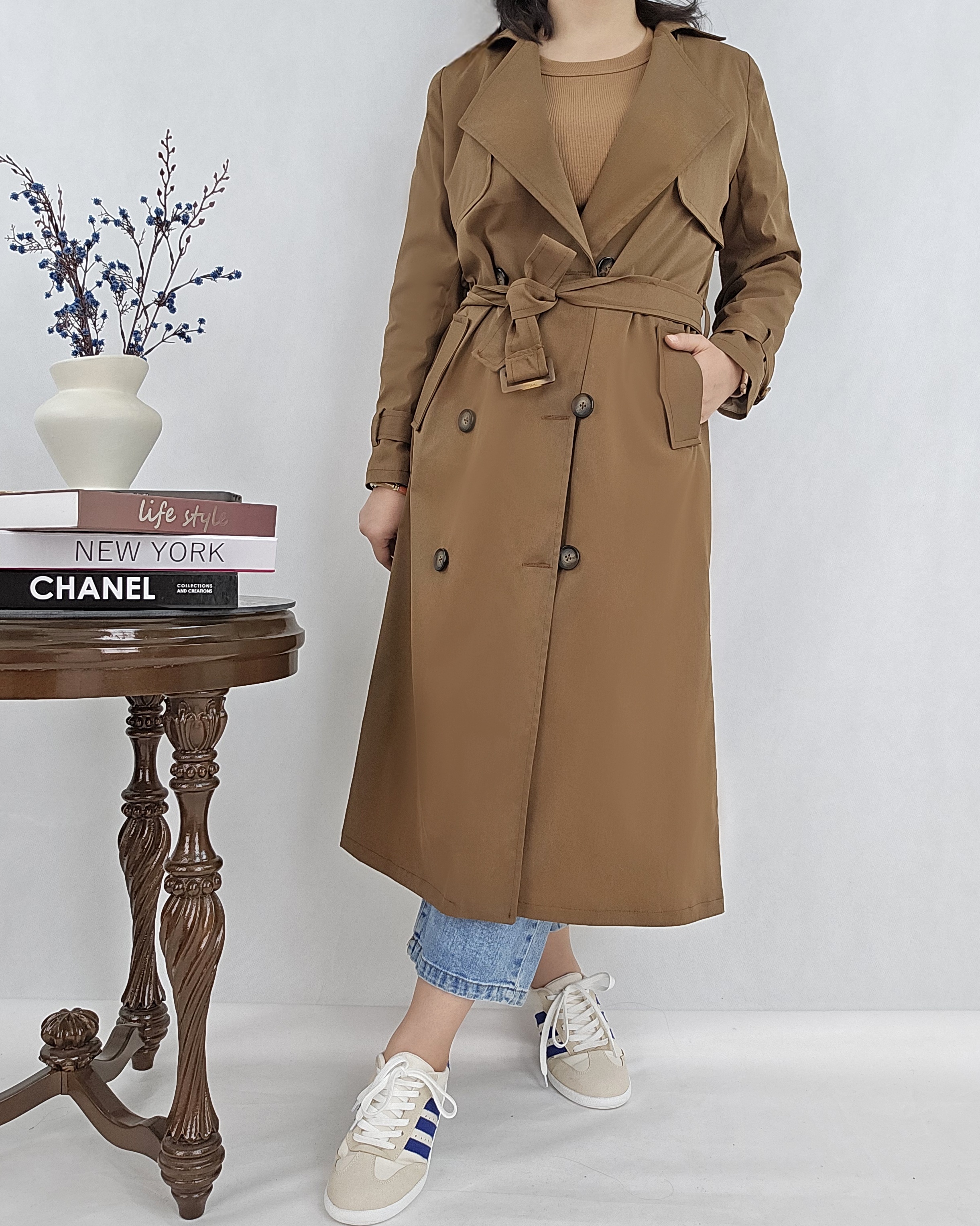 ترنچ کت ماربل