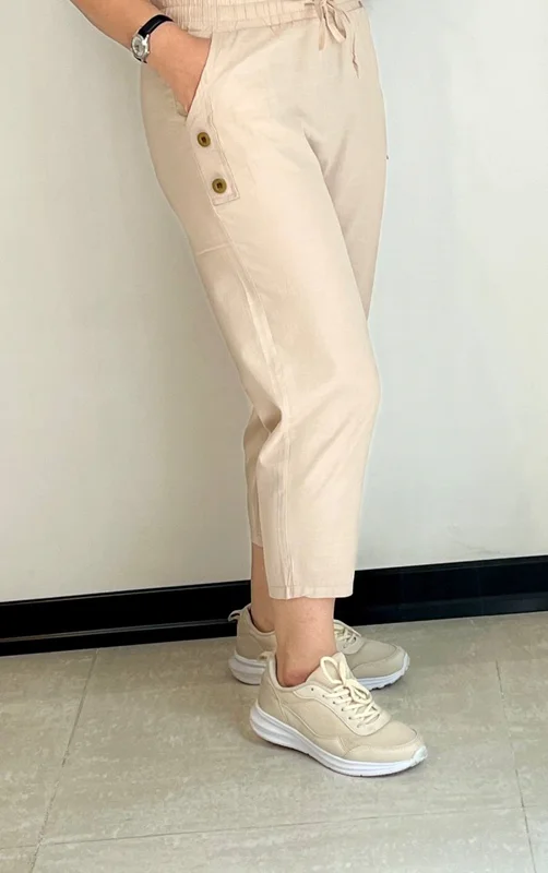 شلوار لینن رینا