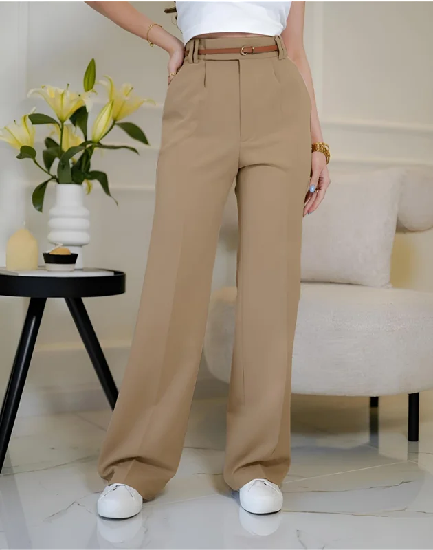 شلوار واید مدل نیکول