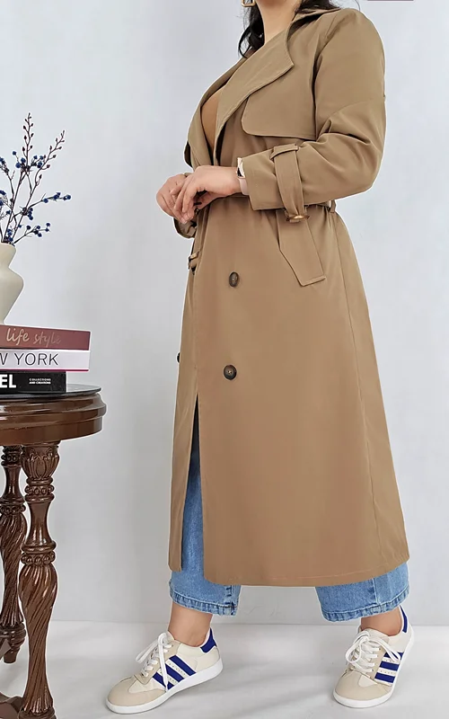ترنچ کت آستردار ماربل