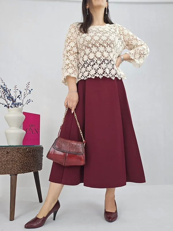 کراپ گیپور مدل فلاور